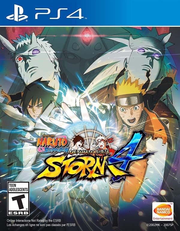 Naruto Shippuden Ultimate Ninja Storm 4 - Ps4 Region All Used Game