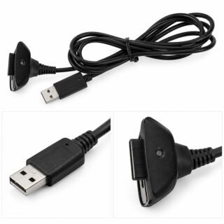 Xbox 360 Controller Charging and Connecting Cable 1.5 Meter
